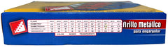 Arillo p/Engargo.metálico c/30 p/225 Hojas 2:1" Negro 1" OfficeEASE® A2112 Caja 7502224108607 04