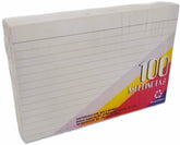 Tarjeta Índice Rayada MultiNotas Reciclado c/100 Raya 4×6" Multi Market® Paquete 01