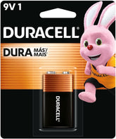 Pila Duracell "9V" c/1 Duracell® Pieza 41333001043 01