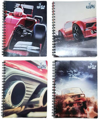 Cuaderno Profesional Espi Espiral Doble Autos 100 hojas Raya SkyBook® 751315 Pieza 7502228751816 01