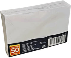 Sobre tarjeta de Visita #405 paquete c/50 Blanco 7.7×11.4cm Mapasa® HA0016 7501454510518 2