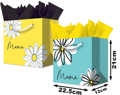 Bolsa p/RegaloTodaOcasión Mama Minimalista Chic 22½×21+12 granmark® 835-82/6 Pieza 751214669094 01