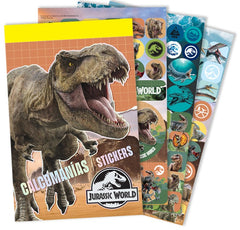 Calcomanía Block Jurassic World 2 c/250 en 6 hojas 15×23.1cm granmark® 192-12 Pieza 751214940094 01