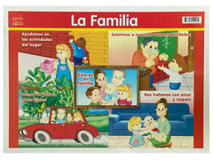 Póster Didáctico Mini La Familia 25×35cm granmark® 1361-46 Pieza 751214511164 01