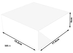 Caja Cartón Armada Blanco Chica 15×17½×6 granmark® 505/1 Pieza 751214799029 01