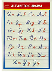 Póster Didáctico Alfabeto Cursiva 50×70cm granmark® 1421-1 Pieza 751214906755 01