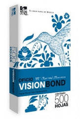 Bond Visión paquete c/500 50kg Blanco 97% Oficio 75g Copamex® Resma 7502237370398 01
