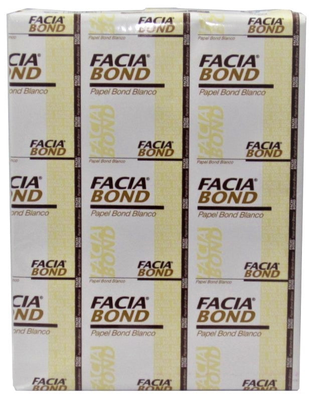 Bond Facia Color paquete c/500 24kg Blanco Carta 50g Copamex® Resma 7502237370268 01