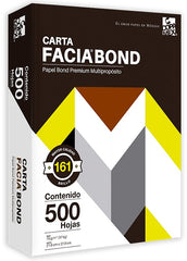 Bond Facia paquete c/500 37kg Blanco 100% Carta 75g Copamex® Resma 7502237370008 01