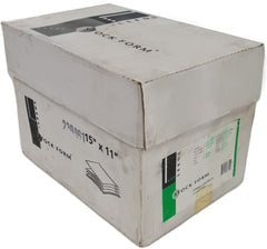 Papel Stock 1 Tanto caja c/3000 Hojas j Blanco 15×11" Stock Form® Leeds Caja 01