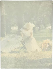 Hoja Decorada Dama c/Sombrilla c/25 Carta Kalex® HTO-04-01-08B Paquete 01