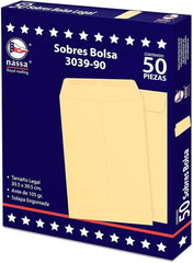 Sobre Bolsa 3039-90 caja c/50 80kg Ante 30.5×39.5 Nassa® IA0301 7501523723603