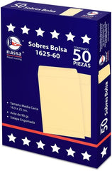 Sobre Bolsa 1625-60 caja c/50 60kg Ante 16.5×25cm Nassa® IA0291 7501523723504