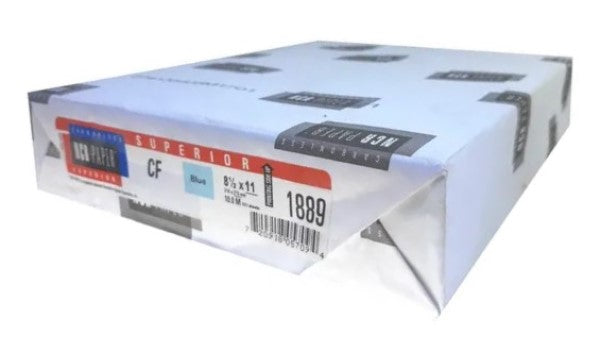 Papel Autocopiante C.F. paquete c/500 Azul pastel Carta 75g NCR® Resma 750453239051