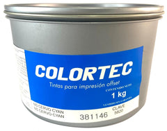 Tinta Process New Cervo 1kg Cyan ColorTec® 5820 Kilo 4942977112040 01