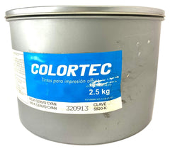 Tinta Process New Cervo 2.5kg Cyan ColorTec® 6020 Lata cilíndrica 01