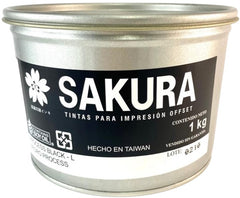 Tinta Process Selección Sakura 1kg Negro Sakura® 111011 Kilo 01