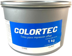 Tinta Process Selección Waterless Cervo 1kg Cyan ColorTec® WS3120 Kilo 01
