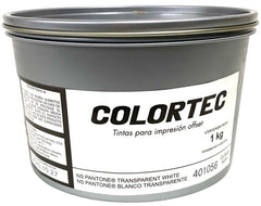 Tinta tono Pantone® 1kg Blanco Transpar ColorTec® 5026 Kilo 01
