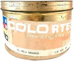 Tinta tono Pantone®fluore Fluorescente 1kg Naranja Neón ColorTec® 1000804 Kilo 01