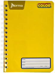 Cuaderno f/FrancesaEspira Espiral Doble Color 100 hojas Cuadro 5mm Norma® 533412 Pieza 7702111334120