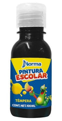 Pintura Témpera Norma Escolar 100ml Negro Norma® 544959 Pieza 7702111449596 01