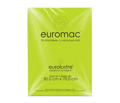 Papel Lustrina Eurolustre 24.5k Verde Limón 50×70 70g euromac® EL0094 Hoja 7501523725683 01