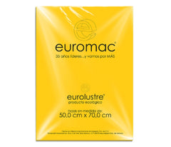 Papel Lustrina Eurolustre Amarillo Oro 50×70 70g euromac® EL0004 Hoja 7501523719712 01