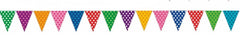 Adorno Toda Ocasión Banderín Triangular Colores Padi® 1427 Pieza 682158014285