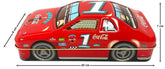 Lapicera Caja Metálica Auto Deportivo Coca Cola® 20×9×1cm TinBoxCo® Pieza 78678665203 01