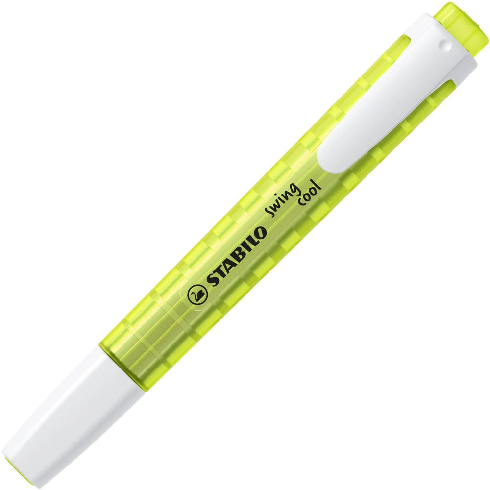 Marcador Textos Swing Cool Amarillo Neón Stabilo® 275/24 Pieza 4006381135924 01