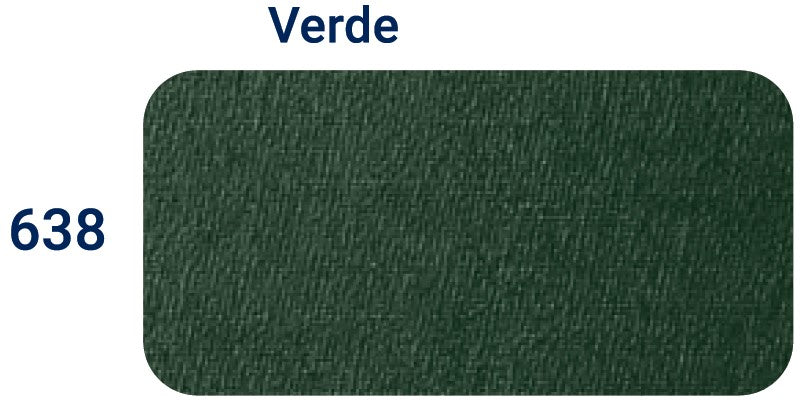Tela p/encuadernar Grano Liso Cambric Verde 638 1.04×1m Keratol (piroflex) Metro 01