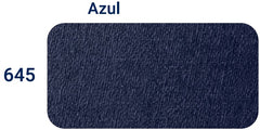Tela p/encuadernar Grano Liso Cambric Azul 645 1.04×1m Keratol (piroflex) Metro 01