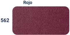 Tela p/encuadernar Grano Liso Cambric Rojo 562 1.04×1m Keratol (piroflex) Metro 01