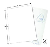 Cartón Ilustración T-99 Octavo Blanco 25×38cm Jiss® 11-11303 Hoja 7501046016688 01