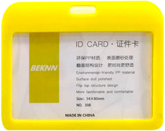 Gafete Rígido c/Cordón 43cm Amarillo 8×10cm D'novac GA004X-AM-308 Pieza 01