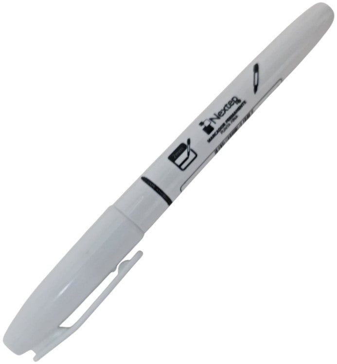 Marcador Permanente Punto Fino 2mm Blanco Nextep® NE-070B Pieza 7501811276156 01