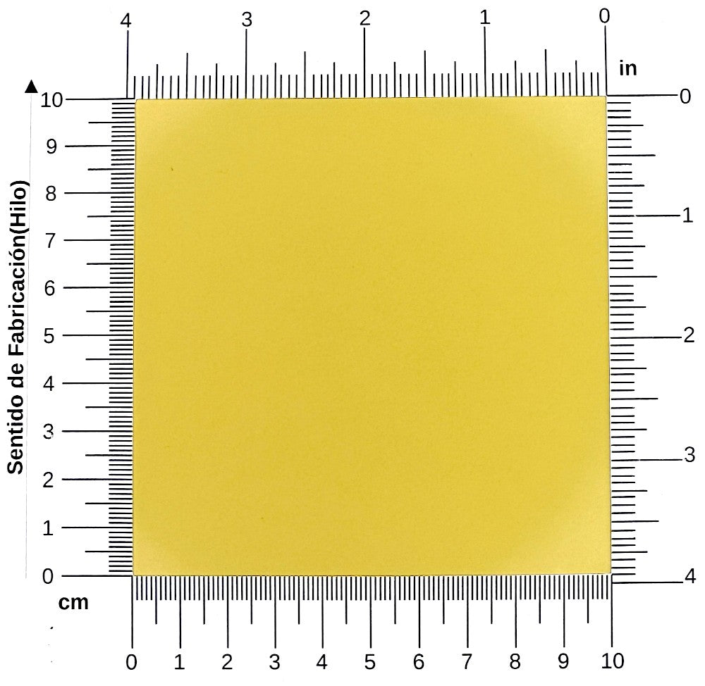 Cartulina Rodacote Brillante 1/cara 250g Amarillo 50×65cm Canson® 7TE-25 Hoja 01