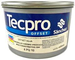 Tinta Process Sustratos No Absorbentes 1kg Amarillo 4 PQ 10 Sanchez® PSC54010 1 Kilo 01