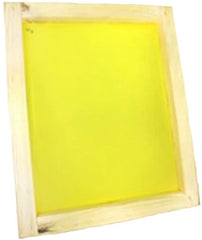 Marco Serigrafía c/Malla Poly Amarillo 120T Madera 40×50 1½" Marco 01