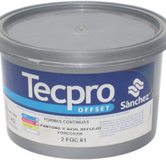 Tinta tono Pantone®formas Forcosan 1kg Azul Réflex 2 FOC 61-1 Sanchez® PSC82061 1 Kilo 01