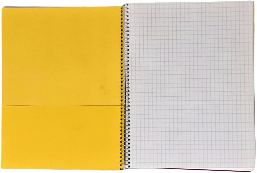 Cuaderno Profesional Espi Go-3 Materias Espiral 120 hojas Cuadro 5mm LyC® Pieza 02