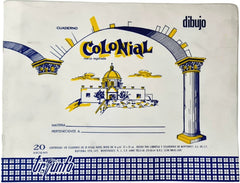 Cuaderno p/Dibujo Colonial® Triunfo Carta 20 hojas Blanco LyC® Pieza 7501017220229 01