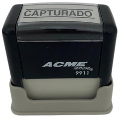 Sello c/leyenda Printer Automático "CAPTURADO" Barrilito® 99118 Pieza 01