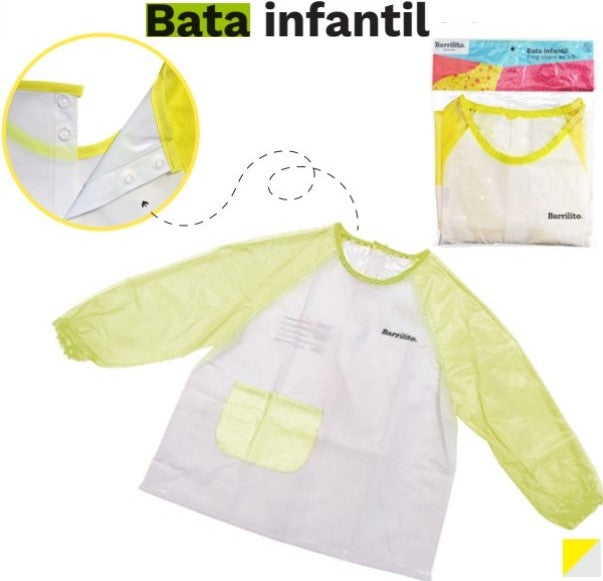 Bata con mangas Surtido Infantil Barrilito® BN40I Pieza 7501214923015