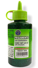 Adhesivo c/Diamantina Gliter 5500-04 Verde 23g Barrilito® 5500-24 Pieza