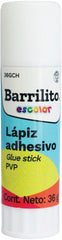 Adhesivo tipo Lápiz Blanco 36g Barrilito® 36GCH Pieza 7501214968252 01