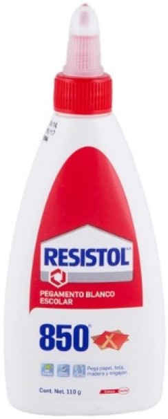 Adhesivo 850® Blanco 110g Resistol® 2463207 Pieza 7501199420080 01