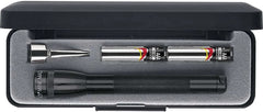Linterna Incandescente Mini c/Estuche 12.7cm 2 AAA Negro Mag-lite® 500413 M3A012 Pieza 7501241716192
