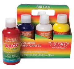 Pintura Cartel Baco Six pack 200ml Colores (6) 1200ml Baco® PN057 Pieza 7501174997583 01